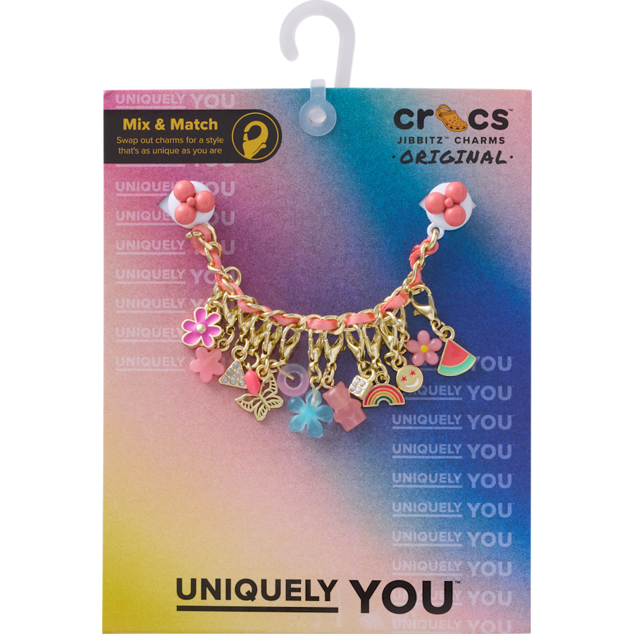Crocs | Pink Adjustable Charm Chain Jibbitz™ charms Online