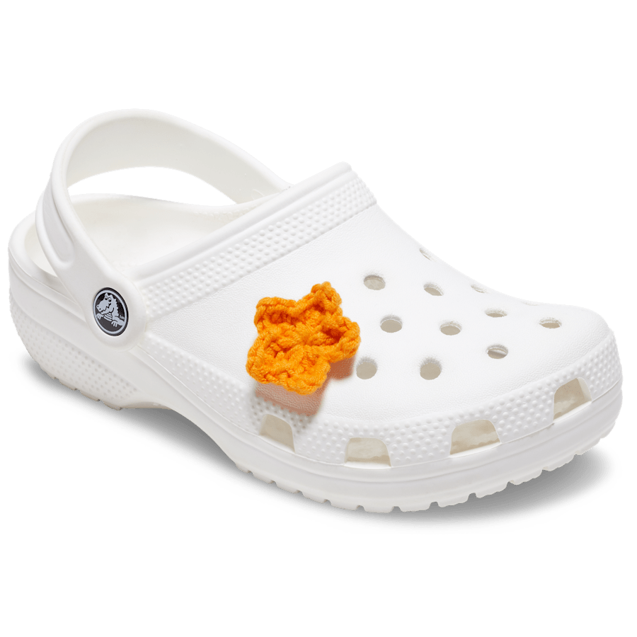 Crocs | Crafted Crochet Orange Star Jibbitz™ charms Online