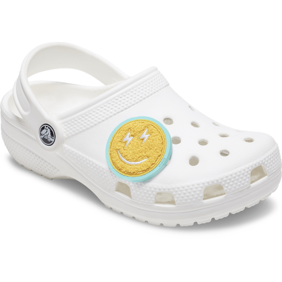 Crocs / Mega Chenille Happy Face Jibbitz™ charms Discount