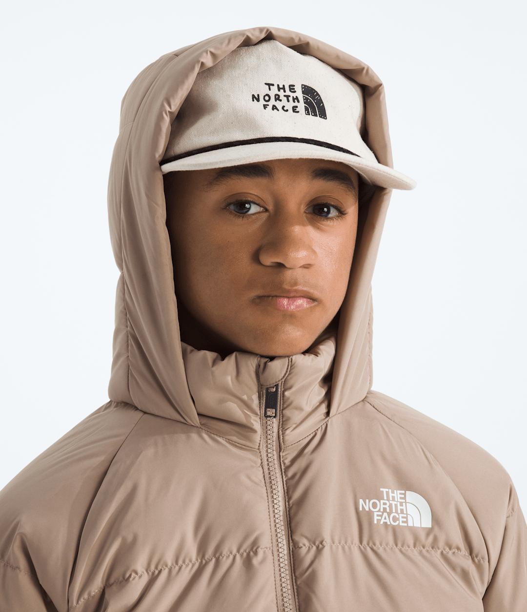The North Face Boys’ & Girls’ North Down Fleece-Lined Short Parka