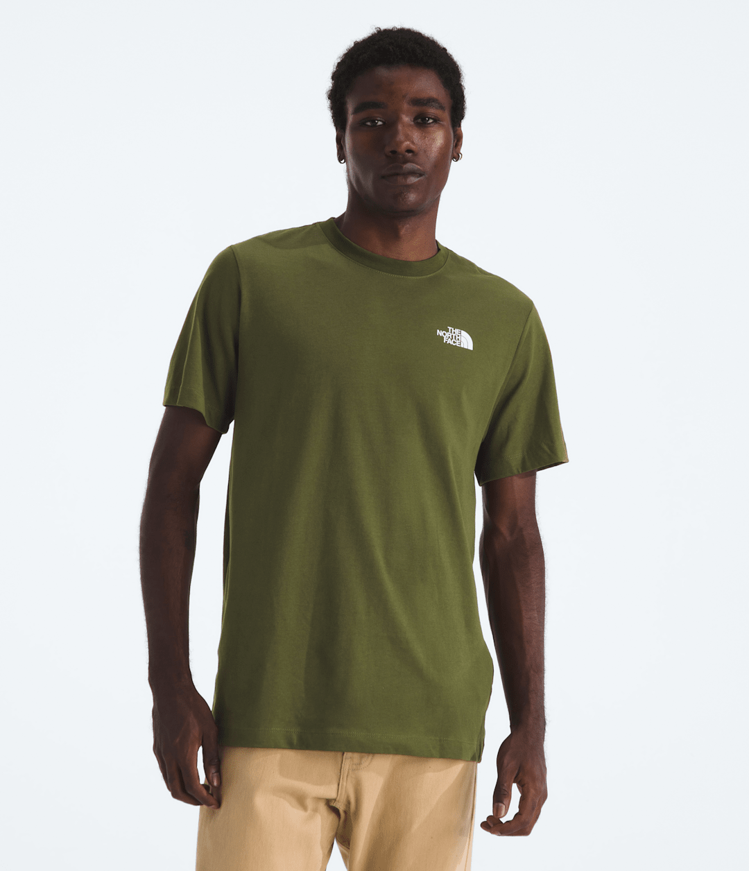 The North Face Men’s Evolution Box Camo Fill Short-Sleeve Tee—Graphic
