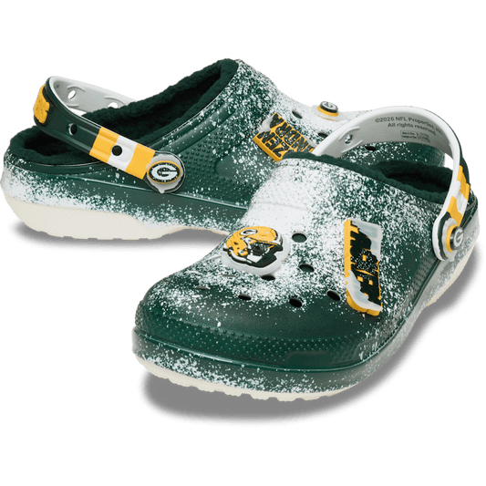 Crocs - NFL Green Bay Packers Classic Lined Clog For Sale