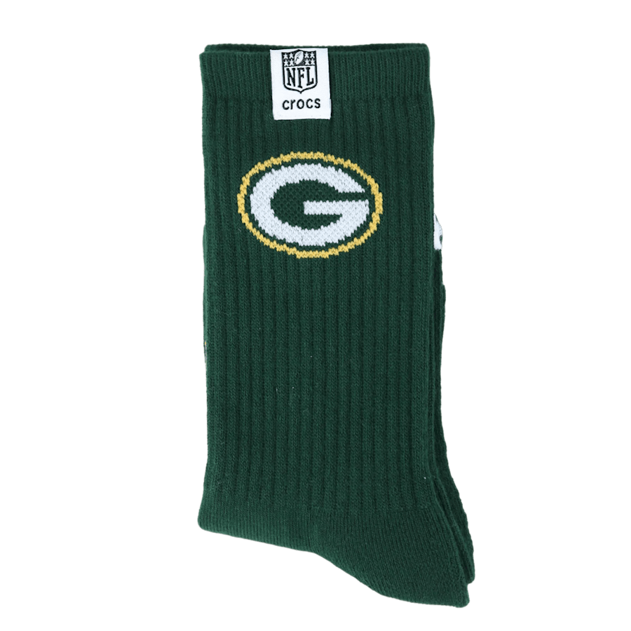 Crocs - NFL Green Bay Packers Crocs Socks For Sale
