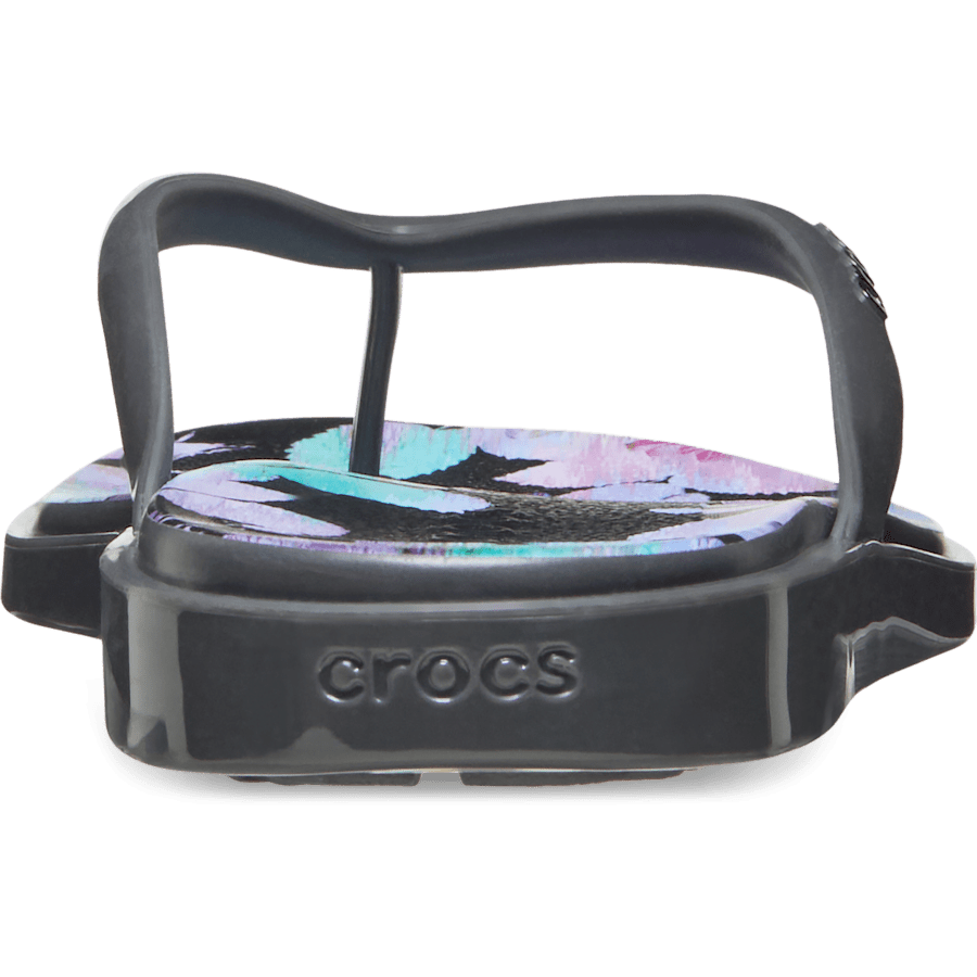 Crocs Miami Round Toe Dark Floral Flip Sale