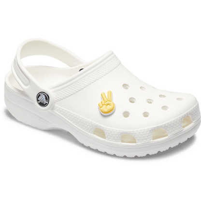 Crocs Peace Hand Sign Jibbitz Shoe Charm On Sale