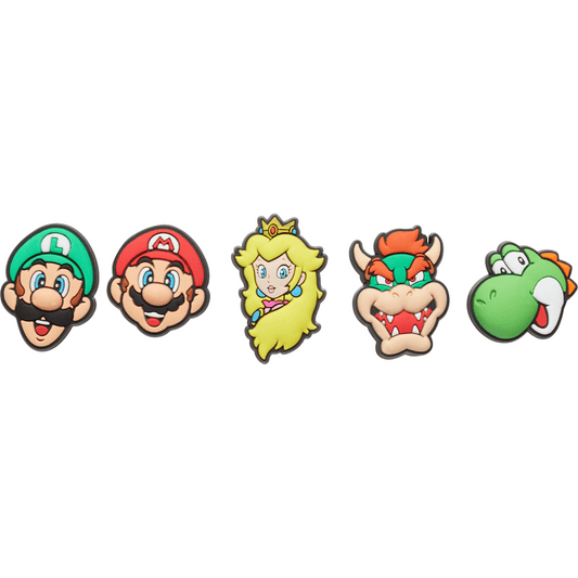 Crocs Super Mario™ 5-Pack Jibbitz Shoe Charm Outlet