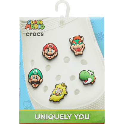 Crocs Super Mario™ 5-Pack Jibbitz Shoe Charm Outlet
