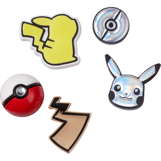 Crocs Elevated Pokemon 5 Pack Jibbitz Shoe Charm Discount