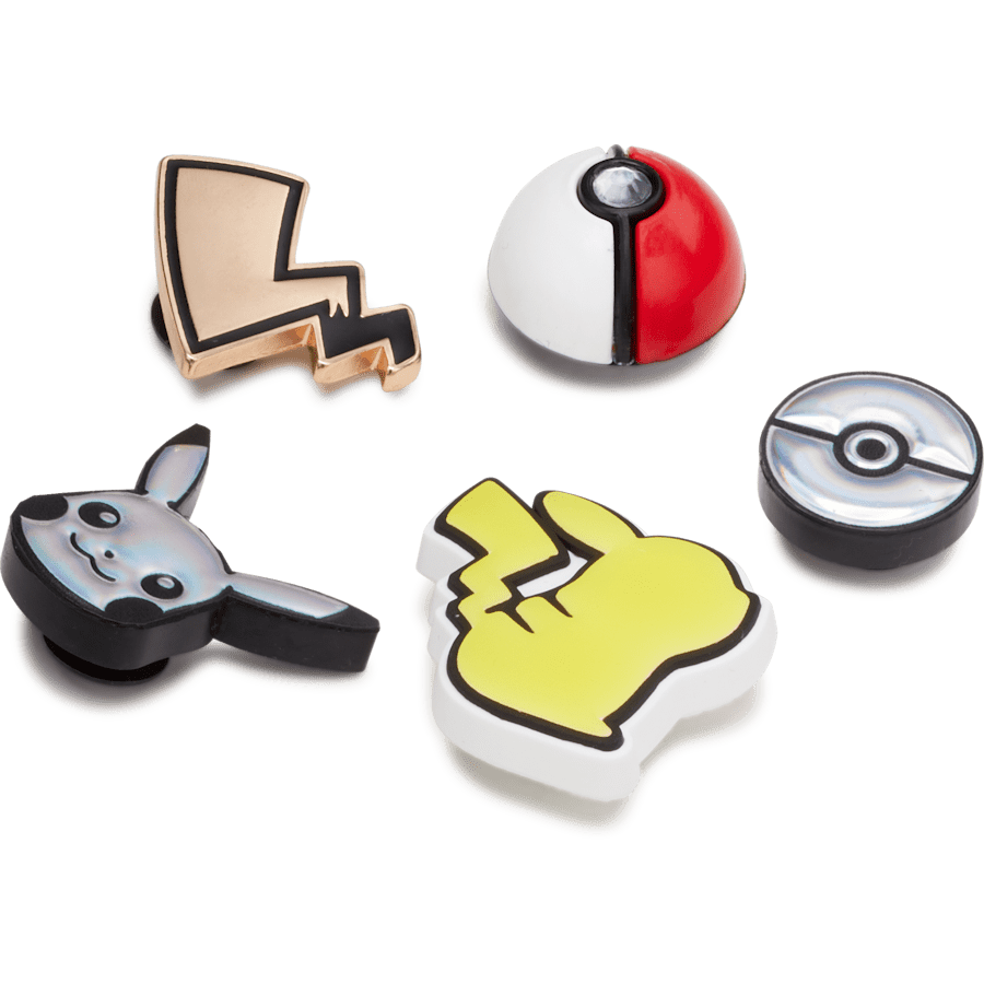 Crocs Elevated Pokemon 5 Pack Jibbitz Shoe Charm Discount