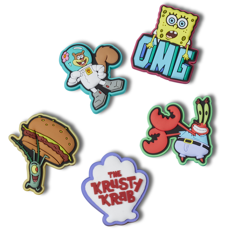 Crocs / SpongeBob 5 Pack Jibbitz™ charms Discount