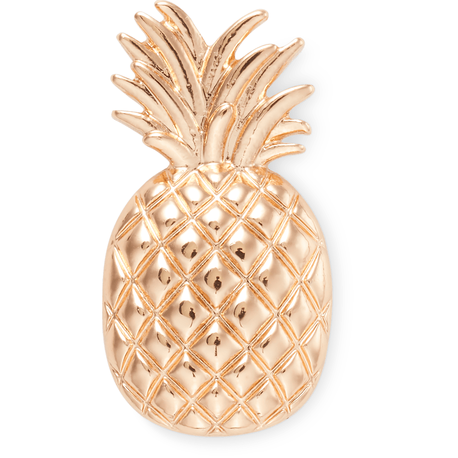 Crocs | Gold Pineapple Jibbitz Shoe Charm Sale