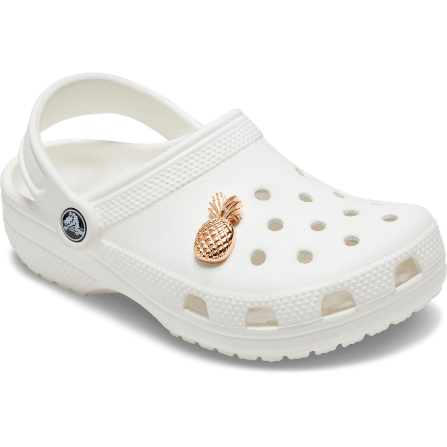 Crocs | Gold Pineapple Jibbitz Shoe Charm Sale