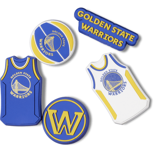 Crocs | NBA Golden State Warriors 5 Pack Jibbitz™ charms Sale