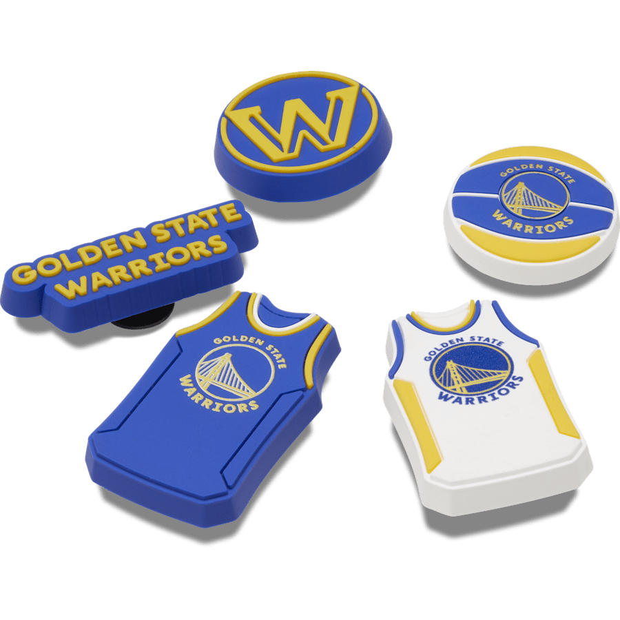 Crocs | NBA Golden State Warriors 5 Pack Jibbitz™ charms Sale
