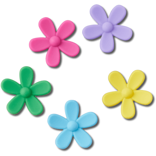 Crocs / Flower Power 5 Pack Jibbitz™ charms Discount