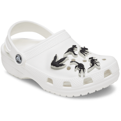 Crocs Glow In The Dark Dino 5 Pack Jibbitz Shoe Charm Sale