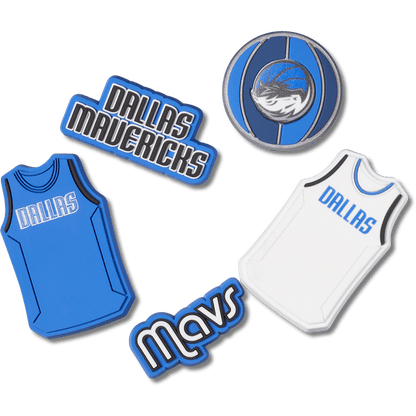 Crocs NBA Dallas Mavericks 5 Pack Jibbitz™ charms On Sale