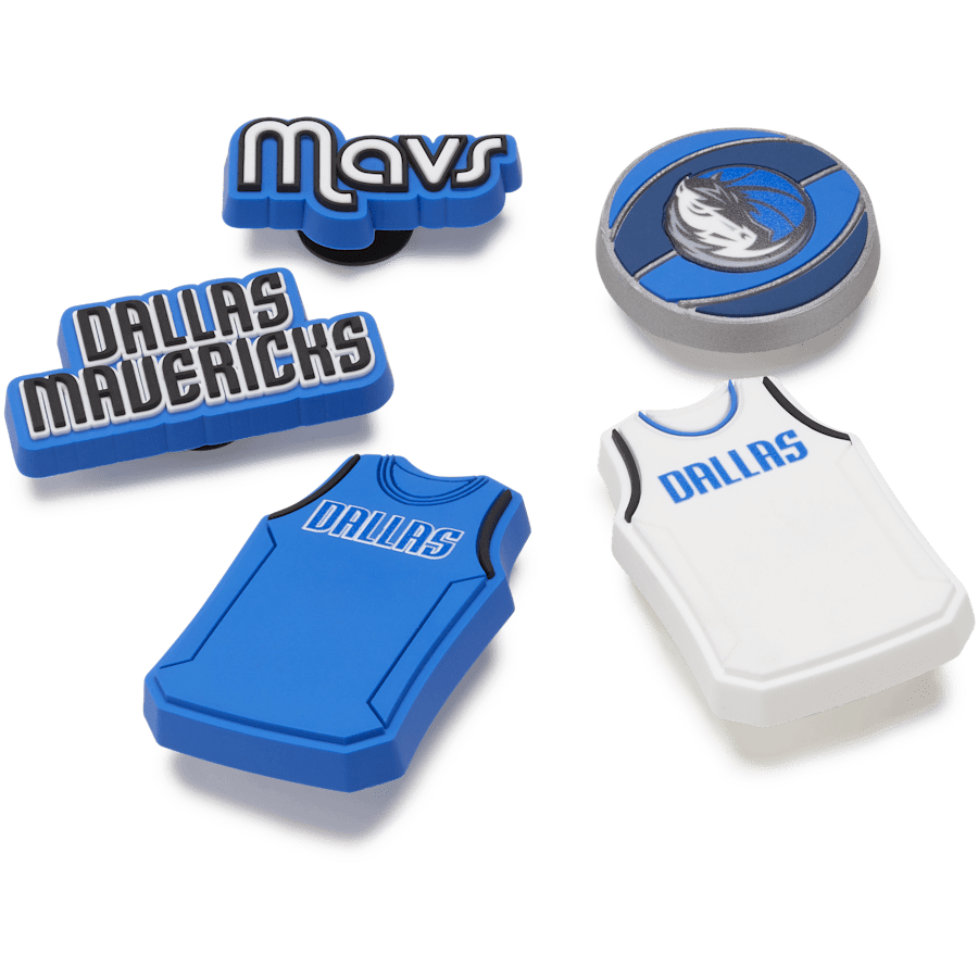 Crocs NBA Dallas Mavericks 5 Pack Jibbitz™ charms On Sale