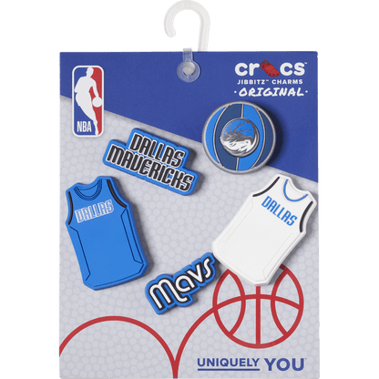 Crocs NBA Dallas Mavericks 5 Pack Jibbitz™ charms On Sale