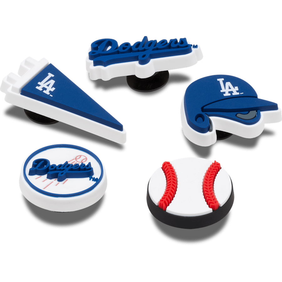 Crocs MLB Los Angeles Dodgers 5pck Jibbitz™ charms Sale