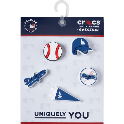 Crocs MLB Los Angeles Dodgers 5pck Jibbitz™ charms Sale