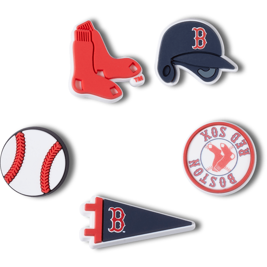 Crocs MLB Boston Red Sox 5pck Jibbitz™ charms On Sale