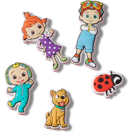 Crocs - Cocomelon 5 Pack Jibbitz™ charms For Sale
