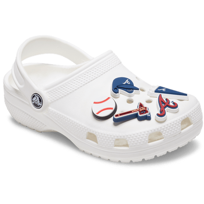 Crocs / MLB Atlanta Braves 5 Pack Jibbitz™ charms Discount