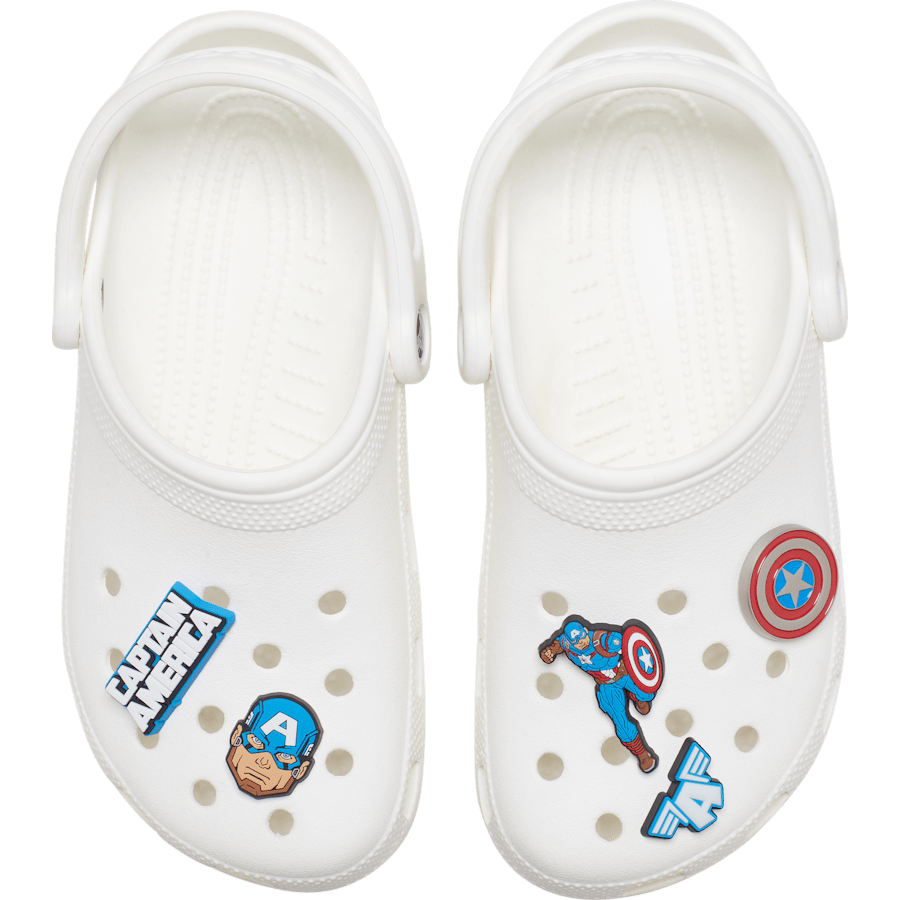 Crocs Captain America 5 Pack Jibbitz™ charms Outlet