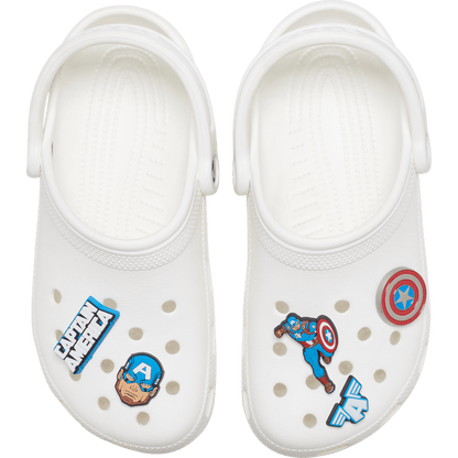 Crocs Captain America 5 Pack Jibbitz™ charms Outlet