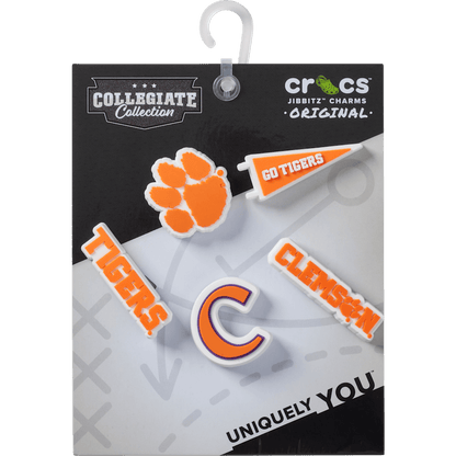 Crocs - Clemson Univ 5 Pack Jibbitz™ charms For Sale