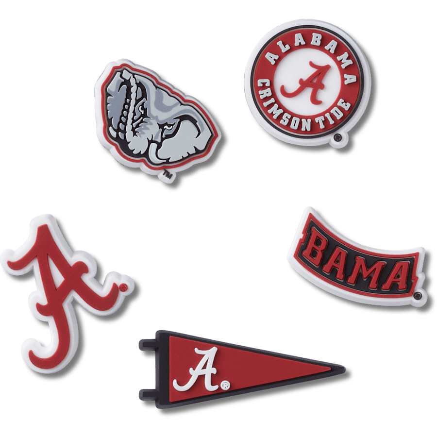 Crocs University of Alabama 5 Pack Jibbitz™ charms Discount