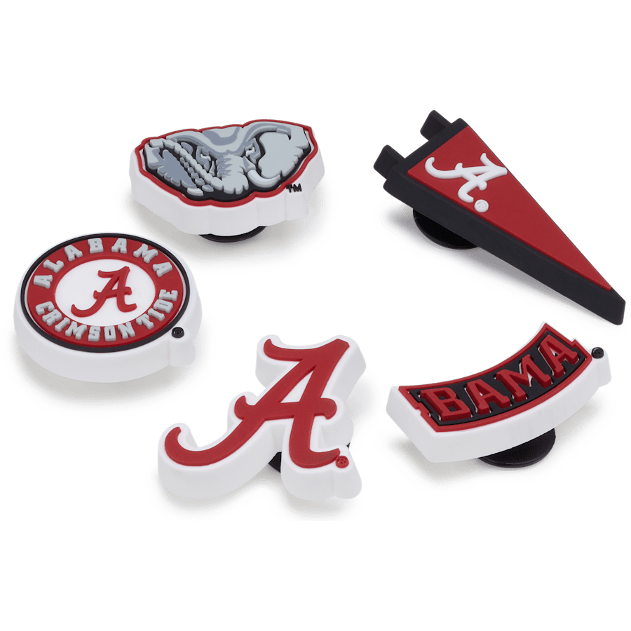 Crocs University of Alabama 5 Pack Jibbitz™ charms Discount