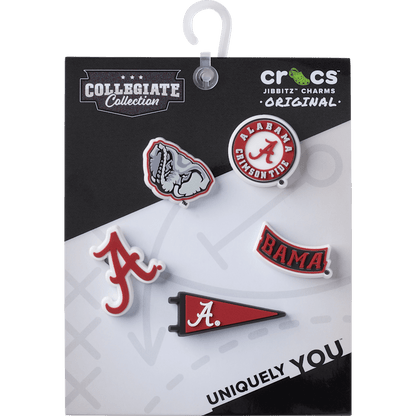 Crocs University of Alabama 5 Pack Jibbitz™ charms Discount