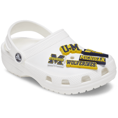 Crocs University of Michigan 5 Pack Jibbitz™ charms On Sale