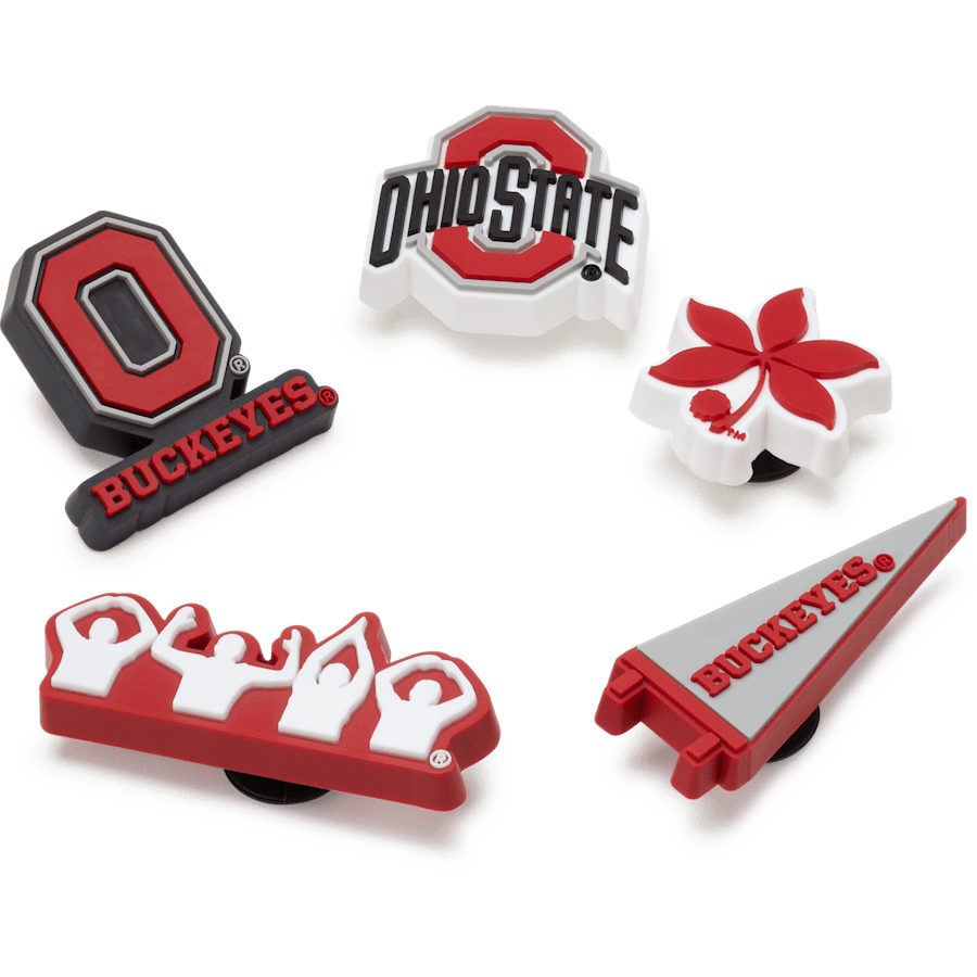 Crocs / Ohio State University 5 Pack Jibbitz™ charms Discount