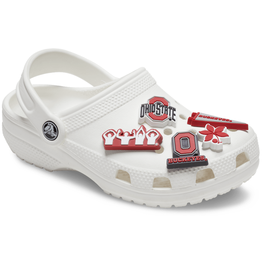 Crocs / Ohio State University 5 Pack Jibbitz™ charms Discount