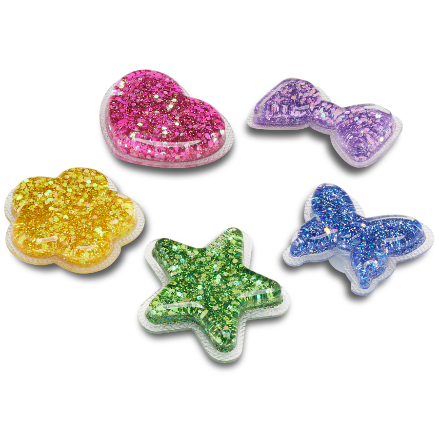 Crocs UV Changing Squish 5 Pack Jibbitz™ charms Discount