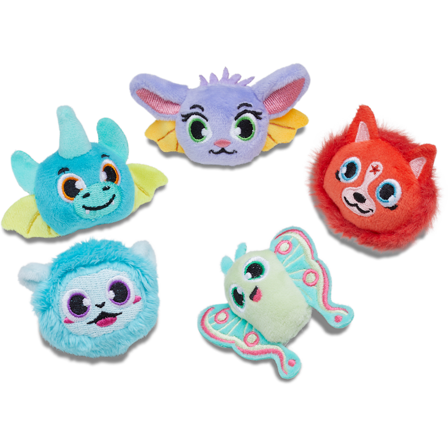 Crocs Fuzzy Fantasy Animals 5 Pack Jibbitz™ charms On Sale