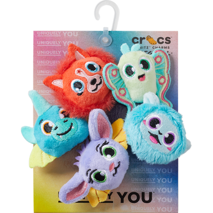 Crocs Fuzzy Fantasy Animals 5 Pack Jibbitz™ charms On Sale