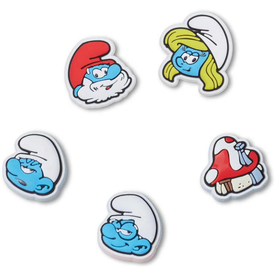 Crocs Smurfs 5 Pack Jibbitz™ charms Discount