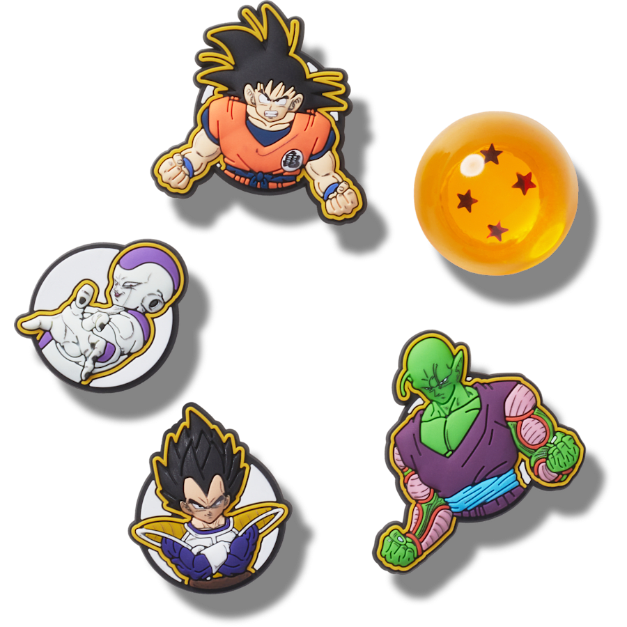 Crocs Dragon Ball Z 5 Pack Jibbitz™ charms On Sale