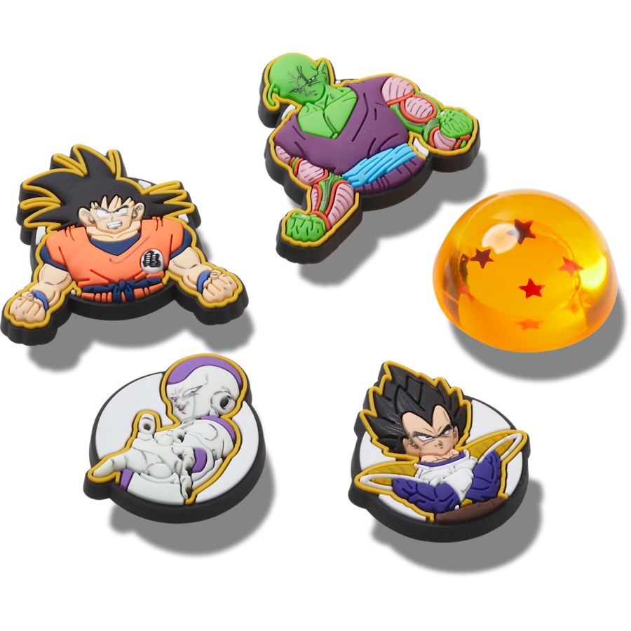 Crocs Dragon Ball Z 5 Pack Jibbitz™ charms On Sale