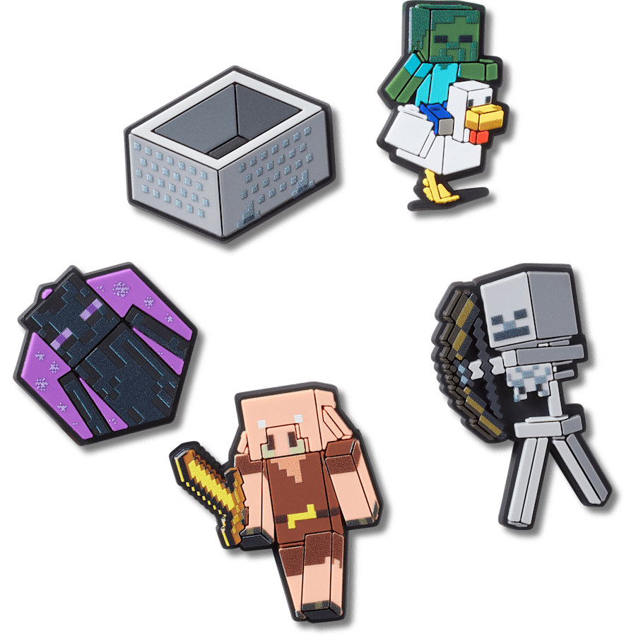 Crocs - Minecraft 5 Pack Jibbitz™ charms For Sale