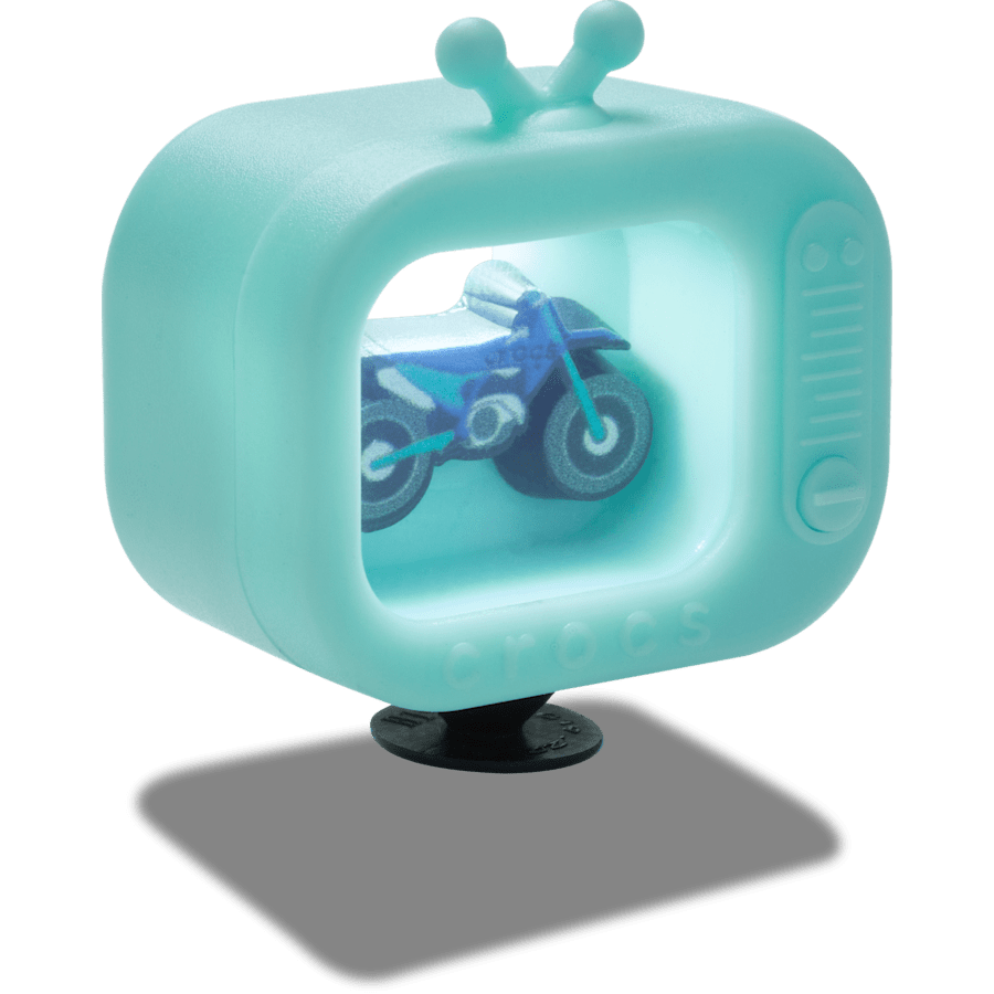 Crocs / Motorcycle TV Flashlight Jibbitz™ charms Discount