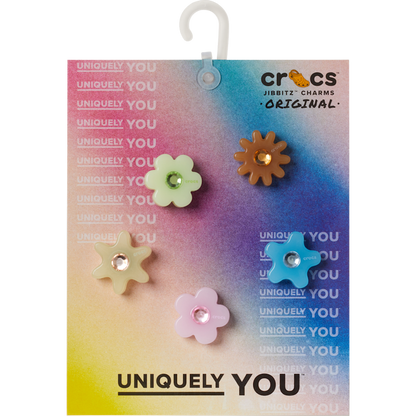 Crocs Enlighten Flower 5 Pack Jibbitz™ charms Discount