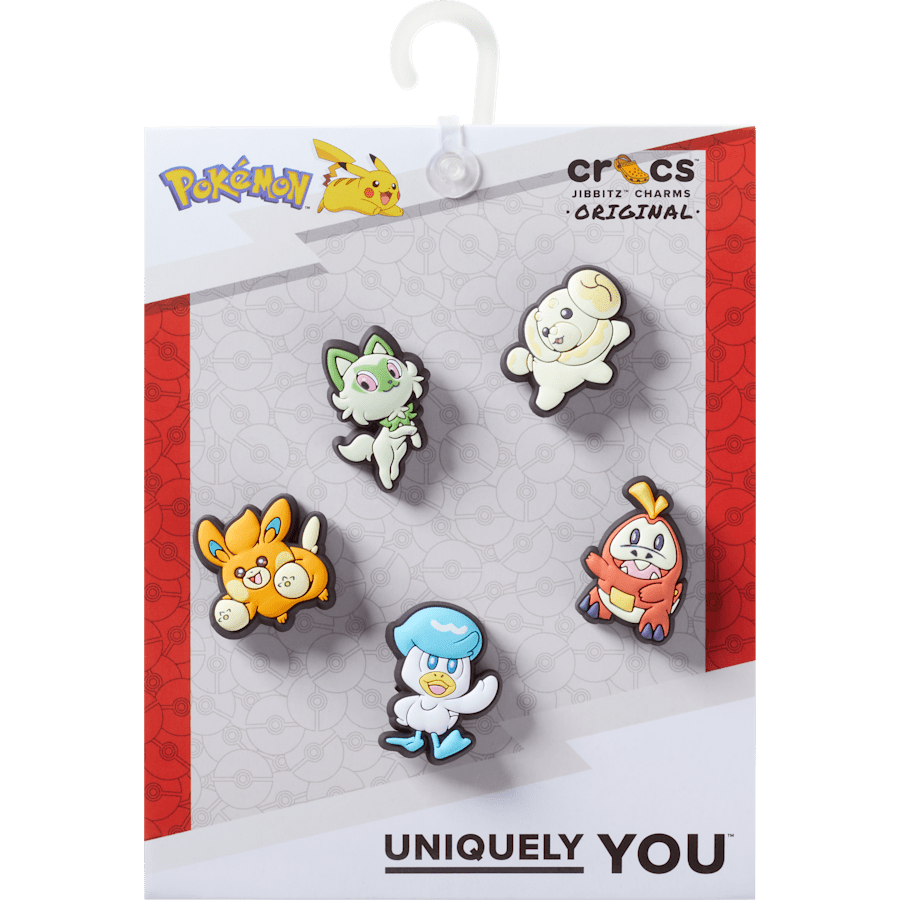 Crocs | Pokemon Paldea 5 Pack Jibbitz™ charms Sale