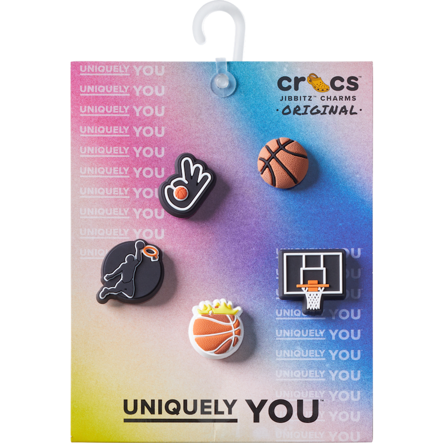Crocs / Basketball Team 5 Pack Jibbitz™ charms Discount