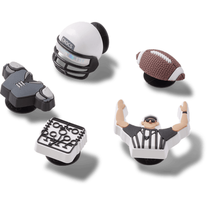 Crocs Football Team 5 Pack Jibbitz™ charms Outlet