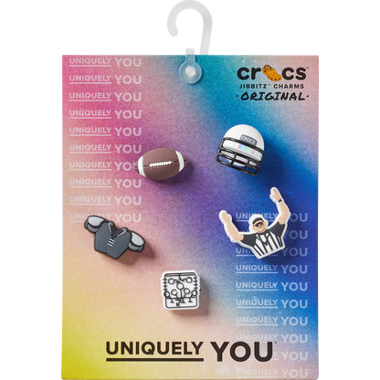 Crocs Football Team 5 Pack Jibbitz™ charms Outlet